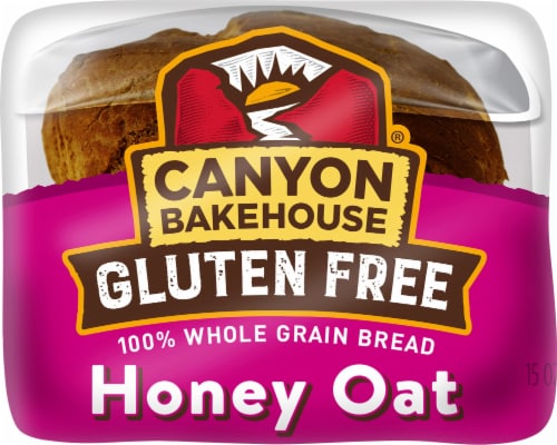 Canyon Bakehouse® Gluten Free Honey Oat Whole Grain Bread Perspective: front