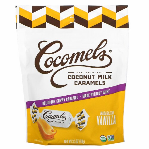 Cocomels Vanilla Coconut Milk Caramels Perspective: front
