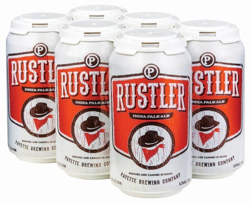 Payette Brewing Rustler IPA Perspective: front