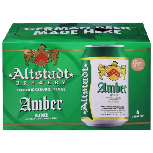 Altstadt Brewery Amber Altbier Craft Beer Pack Perspective: front