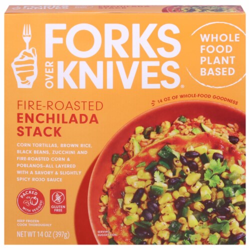 Forks Over Knives® Fire-Roasted Enchilada Stack Frozen Meal