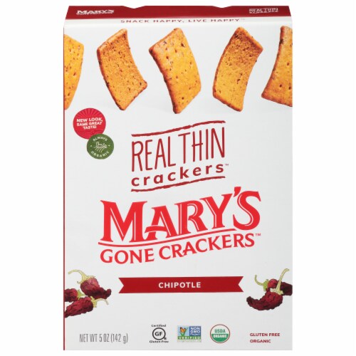 Mary's Gone Crackers™ Chipotle Real Thin Crackers Perspective: front