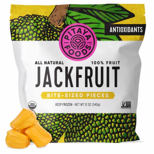 Pitaya Foods® Organic Jackfruit Bite-Sized Pieces Perspective: front
