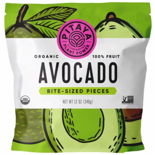 Pitaya® Organic Frozen Avocado Bite-Sized Pieces Perspective: front