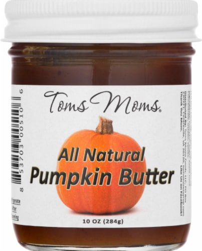 Toms Moms® All Natural Pumpkin Butter Perspective: front