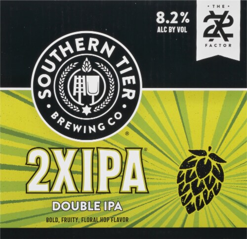 Southern Tier Brewing Company Raspberry Double IPA Perspective: front