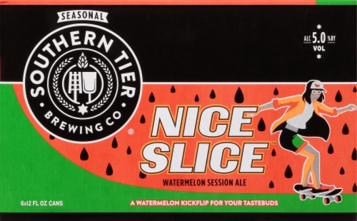 Southern Tier Brewing Company Nice Slice Watermelon Session Ale Perspective: front