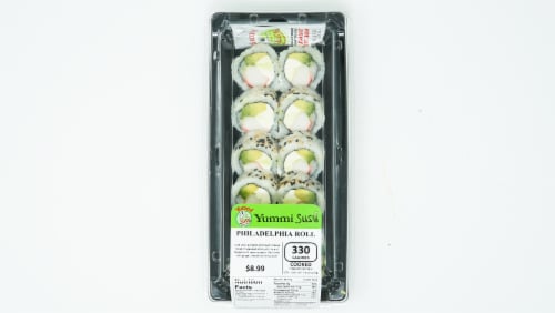 Yummi Sushi Philadelphia Roll Perspective: front