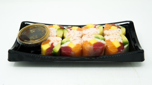 Caribbean Spring Sushi Roll (Available 11:00 am - 7:00 pm) Perspective: front