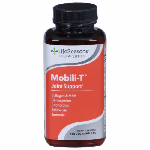 LifeSeasons® Mobili-T® Vegetarian Capsules Perspective: front