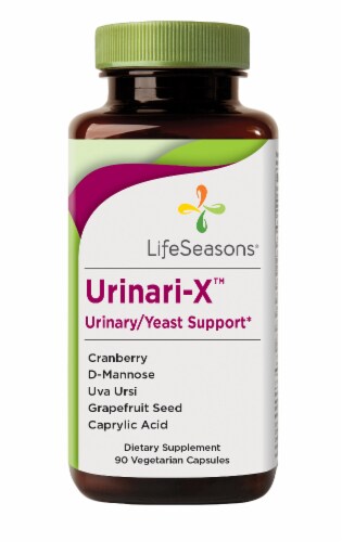 Life Seasons® Urinari-X™ Vegetarian Capsules Perspective: front