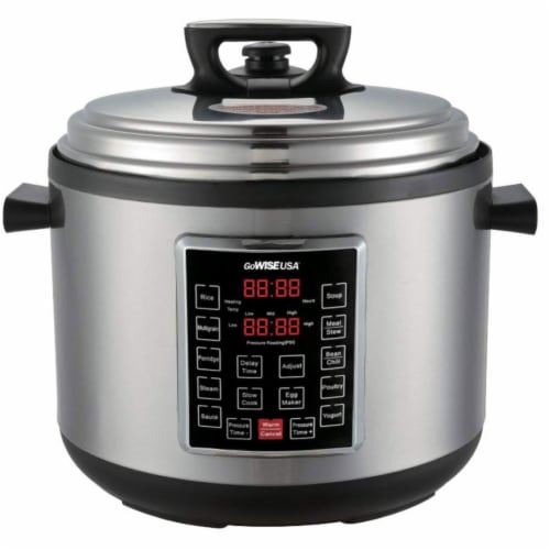 GoWISE USA 3 qt GW22614 Electric Pressure Cooker Slow Steam Brown Food Warm  LNC