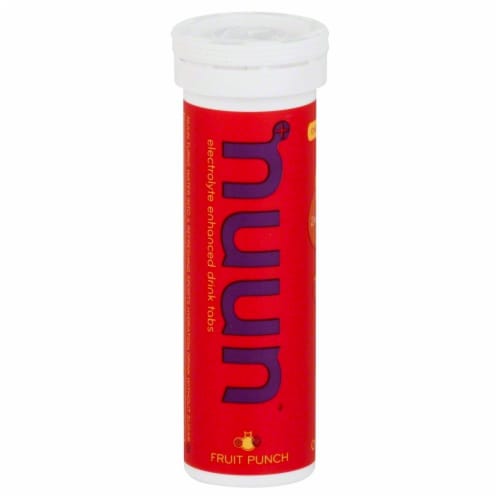 Nuun Fruit Punch Active Hydration Tablets Perspective: front