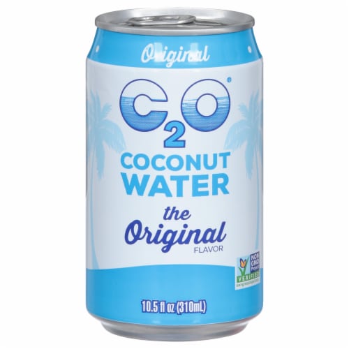 C20® Pure Coconut Water Can Perspective: front