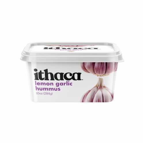 Ithaca Lemon Garlic Hummus Perspective: front