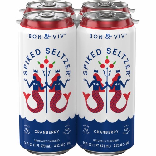 BON V!V™ Cranberry Spiked Seltzer Perspective: front
