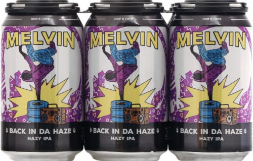 Melvin Brewing Back In Da Days Hazy IPA Beer Perspective: front