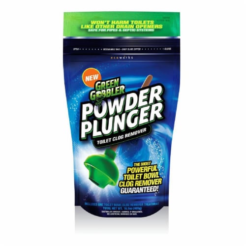  Green Gobbler Drain Clog Remover Powder, 3 Uses, Hair Clog  Remover, Toilet Clog Remover