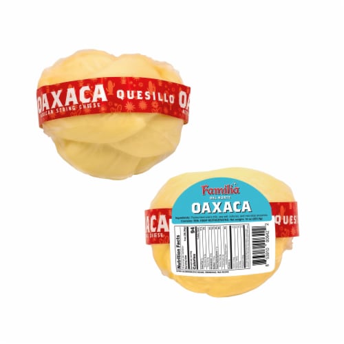 Familia del Norte Mexican String Cheese Oaxaca Quesillo Perspective: front