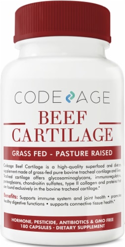 Codeage Grass-Fed Beef Cartilage Dietary Supplement Perspective: front