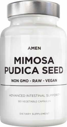 Codeage Advanced Intestinal Support Amen Mimosa Pudica Seed Dietary Supplement Perspective: front