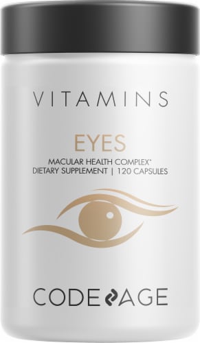 Codeage Eye Vitamin Capsules Perspective: front