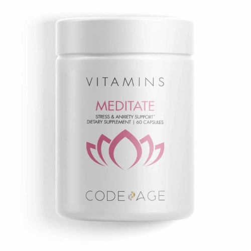 Codeage Meditate Natural Brain Supplement Vitamin Capsules, 60 ct - Kroger