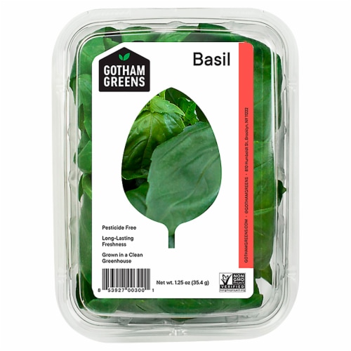 Gotham Greens Fresh Basil Herb, 1.25 oz - City Market