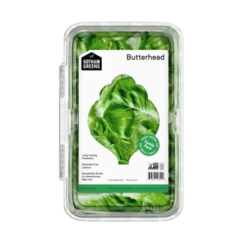 Gotham Greens Butterhead Lettuce Perspective: front