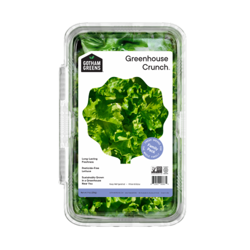 Gotham Greens® Greenhouse Crunch™ Lettuce Perspective: front