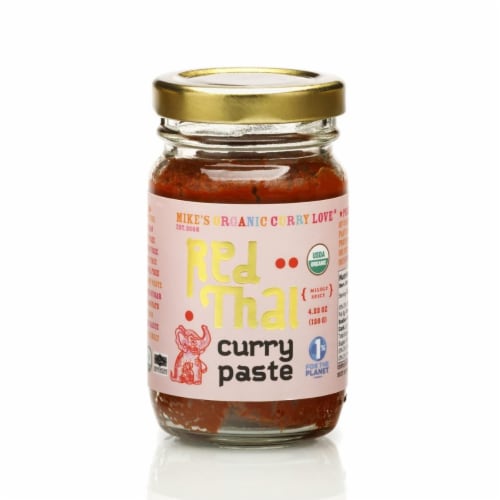 Mike's Organic Curry Love Red Thai Curry Paste Perspective: front