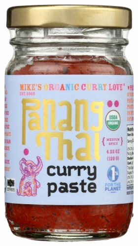 Mike's Organic Foods Panang Thai Curry Paste Perspective: front