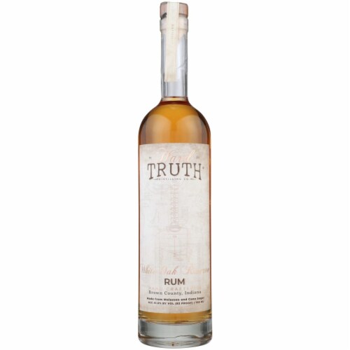 Hard Truth White Oak Reserve Aged Rum Perspective: front