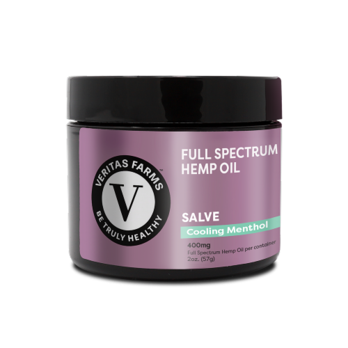 Veritas Farms™ Lavender Eucalyptus Salve 400mg (Availability Limited To Pharmacy Hours) Perspective: front