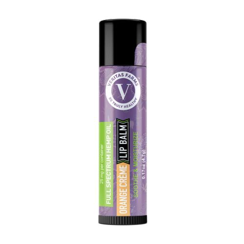 Veritas Farms™ Orange Creme Lip Balm Perspective: front