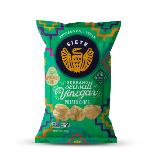 Siete® Sea Salt and Vinegar Kettle Potato Chips