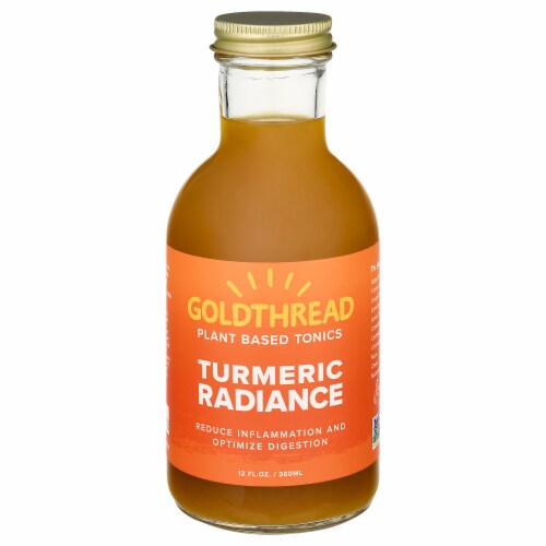 Goldthread Plant Based Tonics Turmeric Radiance Perspective: front