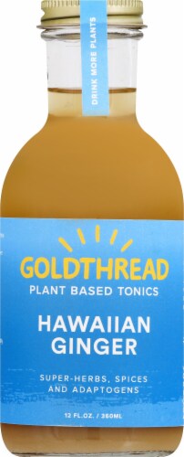 Goldthread Herbs Plant Based Tonics Hawaiian Ginger Perspective: front