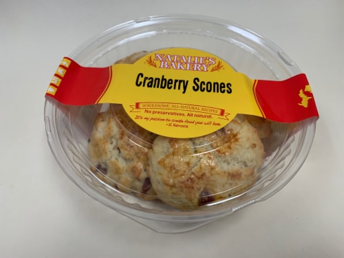 Natalie&amp;#39;s Cranberry Scones, 10 oz - Kroger