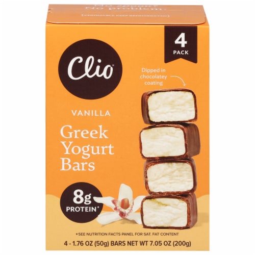 Clio Vanilla Greek Yogurt Bars