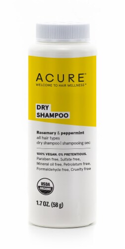 Acure Rosemary & Peppermint Dry Shampoo Perspective: front
