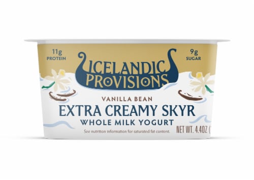 Icelandic Provisions Vanilla Bean Skyr Perspective: front