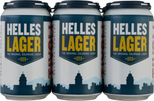Tivoli Helles Lager Beer Perspective: front