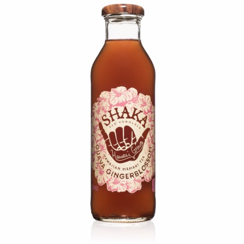 Shaka Tea Guava Gingerblossom Hawaiian Mamaki Tea Perspective: front