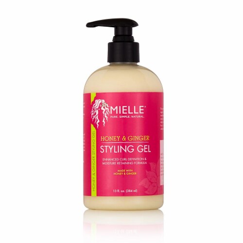 Mielle Honey & Ginger Styling Gel Perspective: front