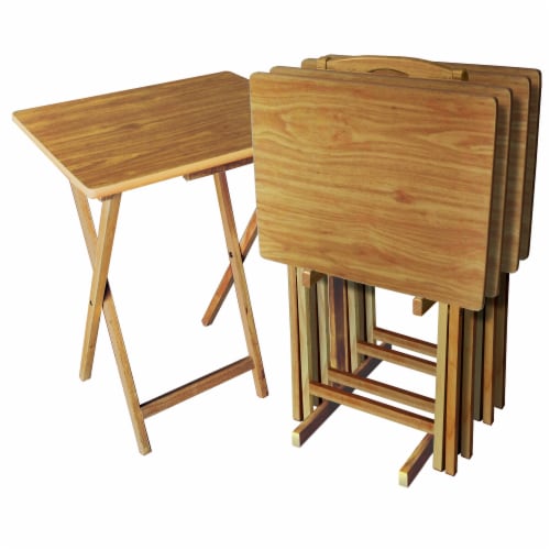 Foldable tv tray set 2025