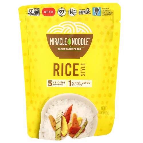 Miracle Noodle Rice Style 7 oz, 7 oz Kroger