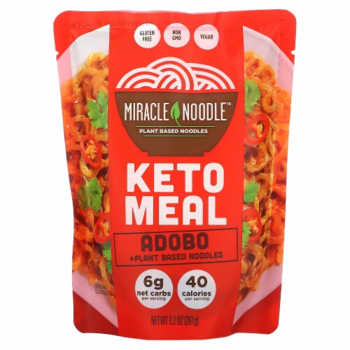Miracle Noodle Keto Meal Adobo + Plant Based Noodles 9.2 oz (261 g