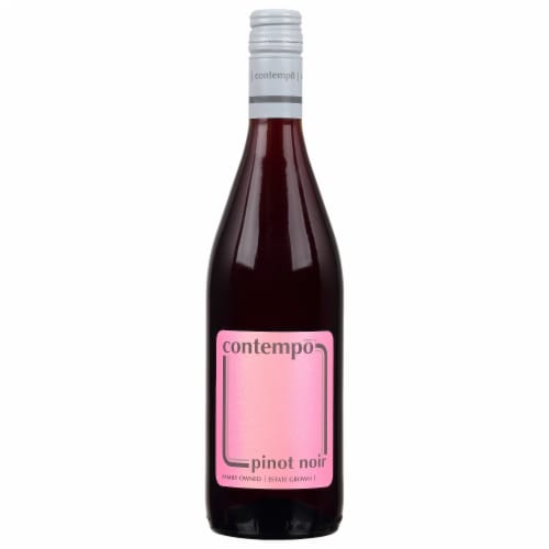 Contempo Pinot Noir Red Wine Perspective: front