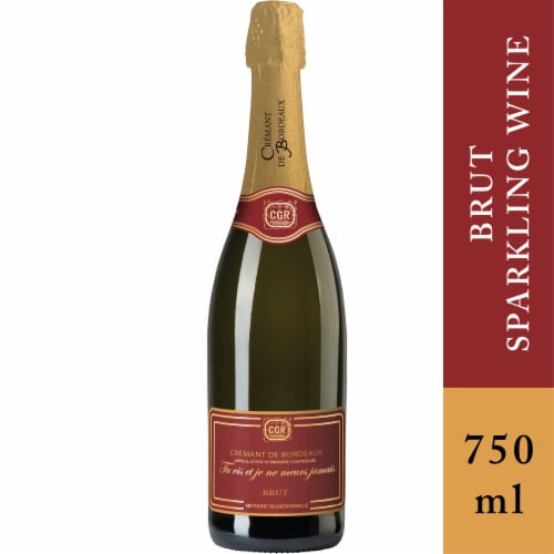 Chevalier du Grand Robert Cremant de Bordeaux Brut White Wine Perspective: front